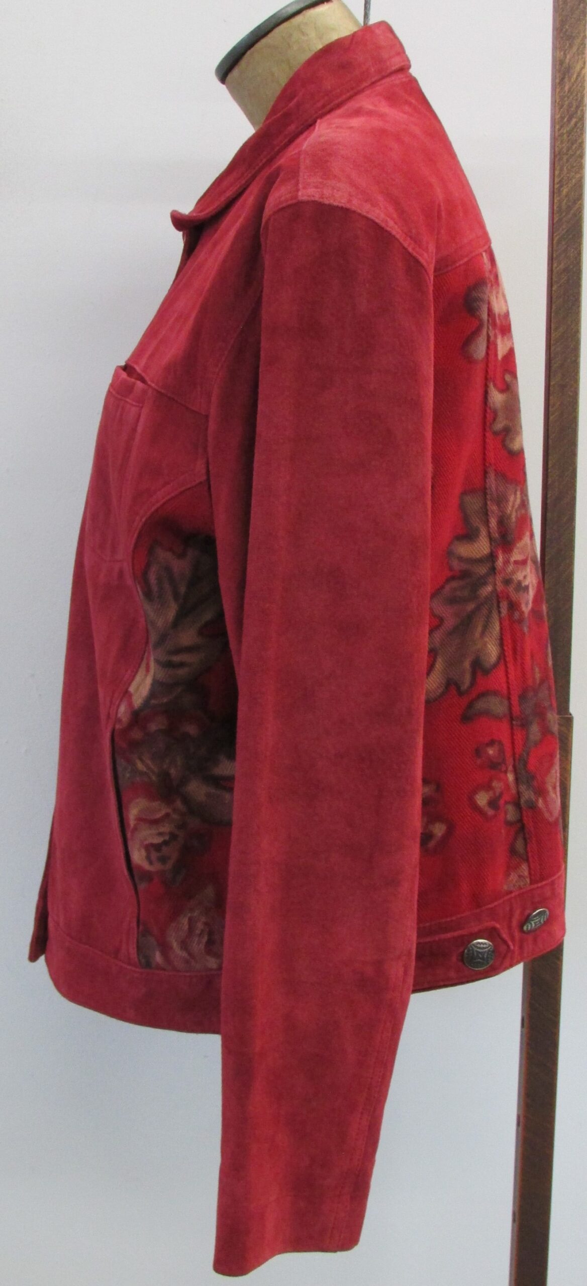 Original Chico's Design, Women Suede Jacket Size CH3 - Image 2