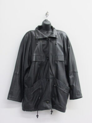 Unbranded Vintage 90's Unisex Leather Jacket Size XL