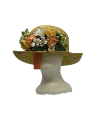 Cappelli Women Yellow Floral Hat