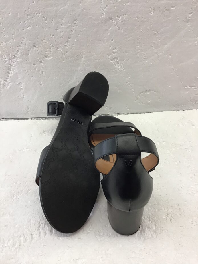 Vionic Women Black Strappy Opentoe Sandal w Block Heel w Buckle Size 11 - Image 8