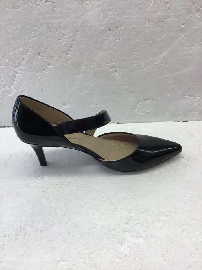 Life Stride Soft System Women Black Patent Leather Pointy Toe Pumps Size 11 - Image 7