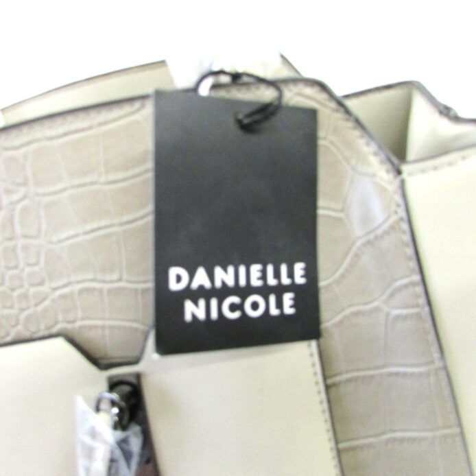 Danielle Nicole Gray Tote Bag Purse - Image 2