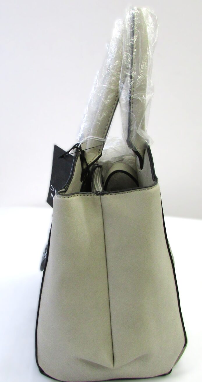 Danielle Nicole Gray Tote Bag Purse - Image 6