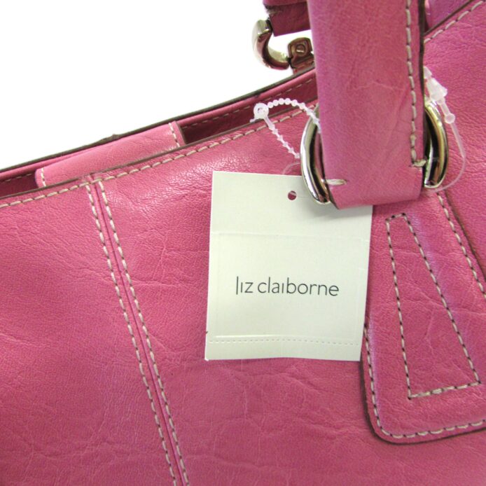 Liz Claiborne Pink Tote Purse - Image 3