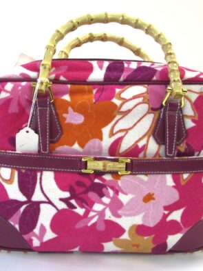 Toiletry Tote Floral Pink Multi-Color