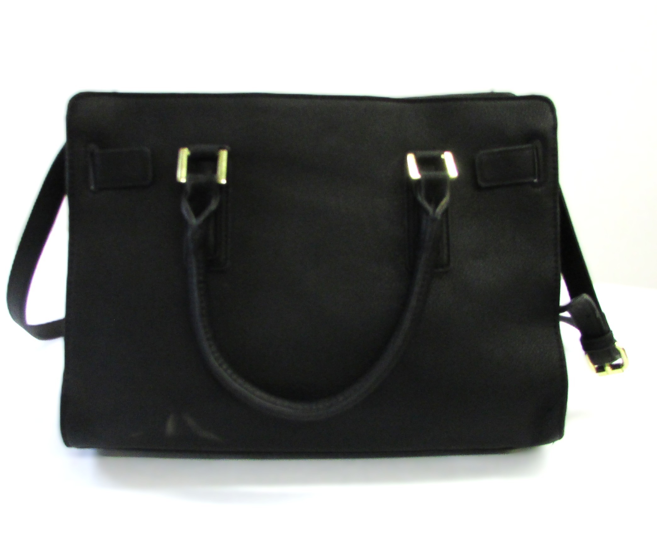 Merona Black Crossbody Tote