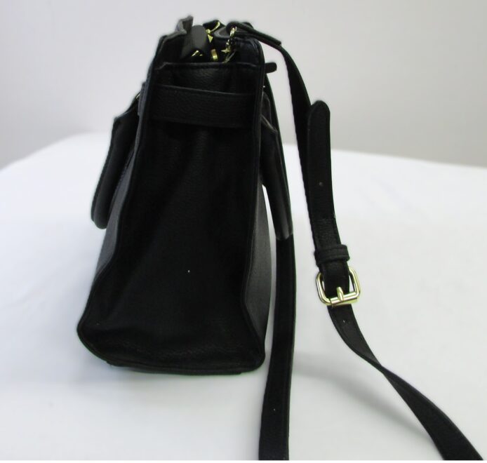 Merona Black Crossbody Tote - Image 3