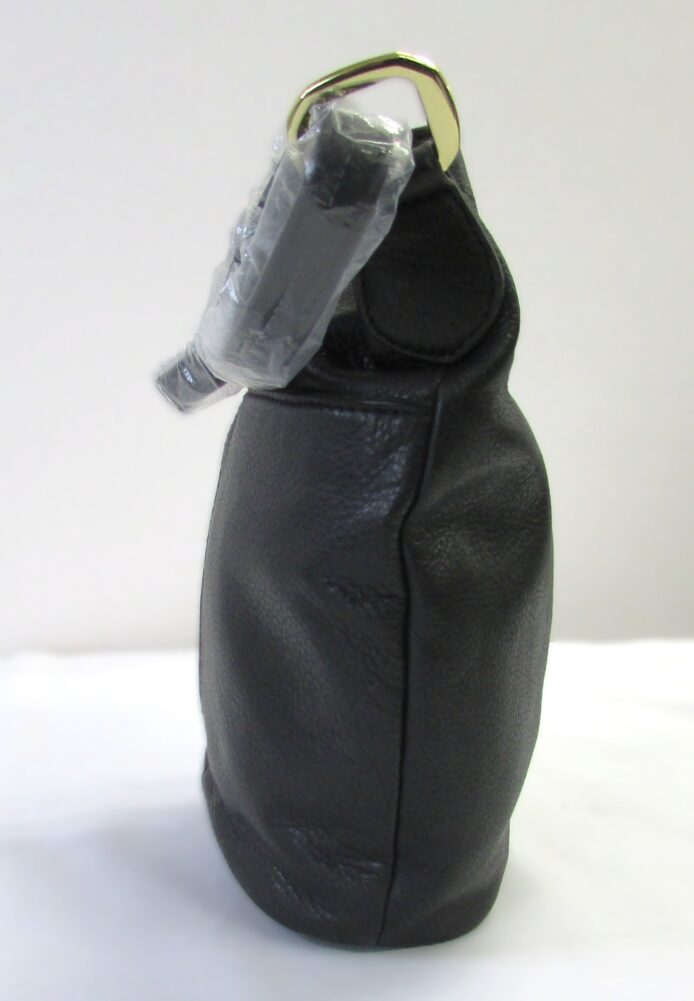 B Makowsky Black Leather Purse - Image 3