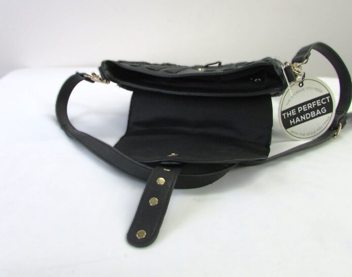 Under One sSky Black Saddle Bag Purse - Image 7