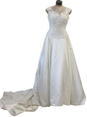 Jasmine Bridal Collection White Gown Size 10