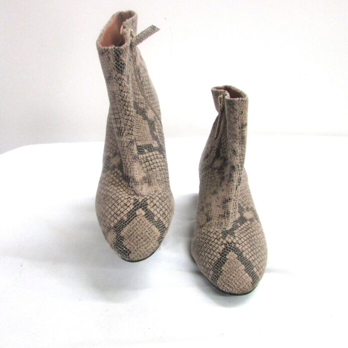 TopShop Animal Print Ankle Boot Size 7 - Image 2