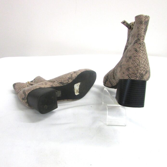 TopShop Animal Print Ankle Boot Size 7 - Image 5
