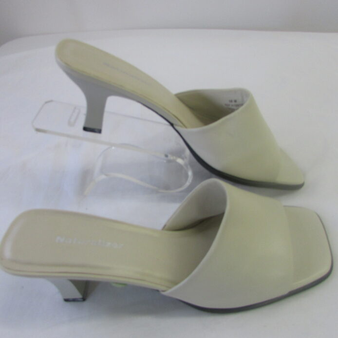 Naturalizer Leather Nude Slip-on Mules Size 10 - Image 3
