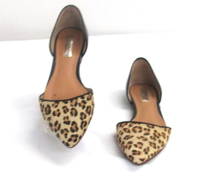 Halogen Women's Leopard Calf-Hair Flats Size 6.5 - Image 2
