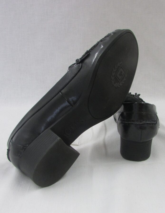 Chaps Est. 1978 Black Loafers Size 10B - Image 7