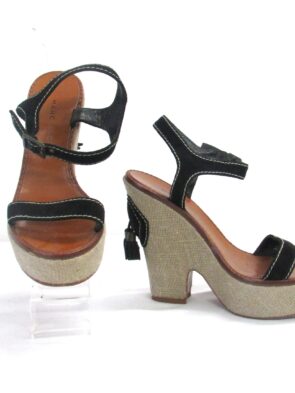 Marc Jacobs Strappy Wedge Sandal Size 35.5