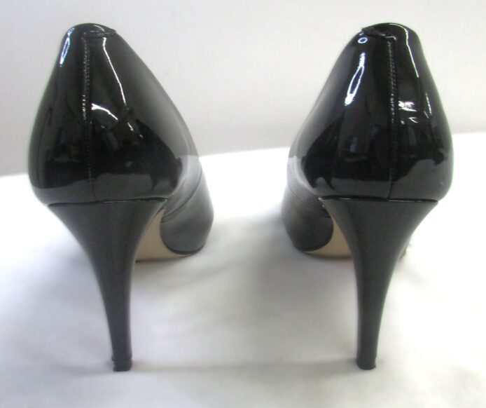 Madden Girl Black Patent Leather Slip-on Pumps Size 9 - Image 5