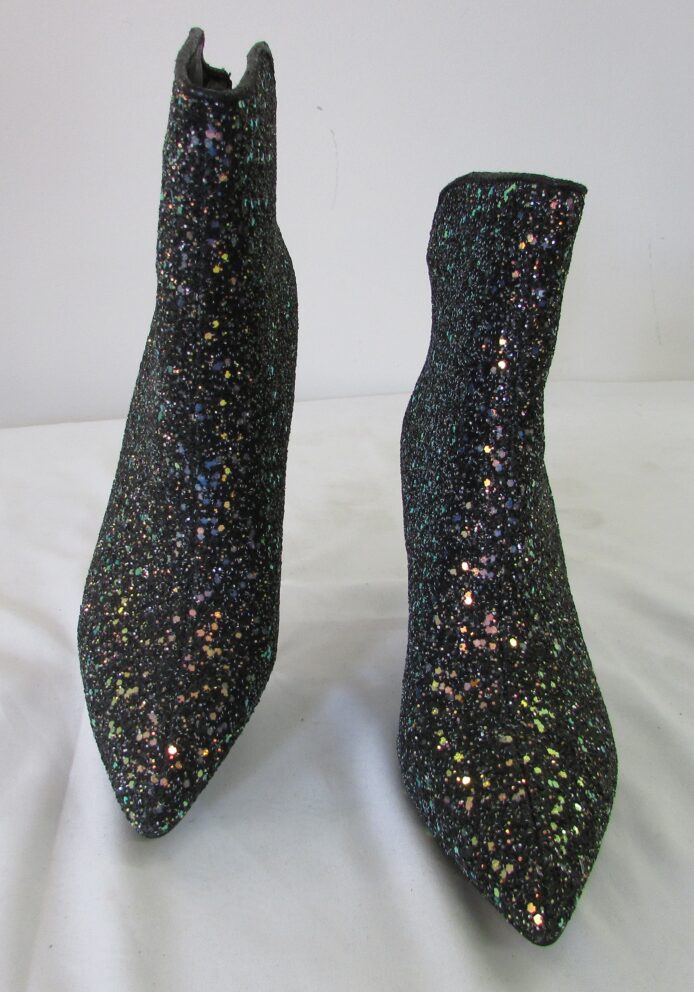 Unbranded Glitter Ankle Boots Size 9.5 - Image 2