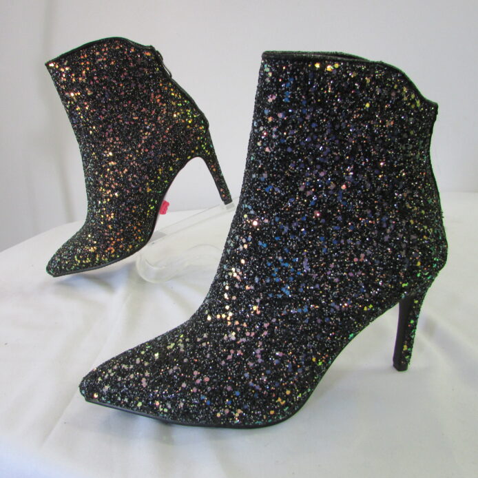 Unbranded Glitter Ankle Boots Size 9.5 - Image 4