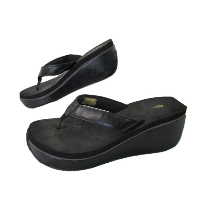 Volatire Thong Wedge Sandal Size 10 - Image 3