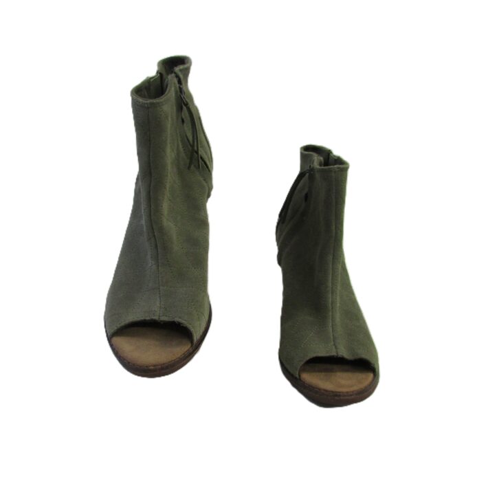 Tom's Peeptoe Ankle Boot Size 8.5 - Image 2