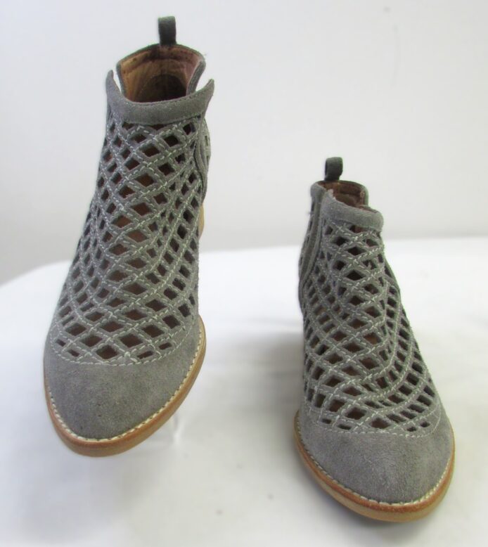 Jeffery Campbell Women's Gray Fashion Cutout Ankle Boots Size 8.5 - Image 2