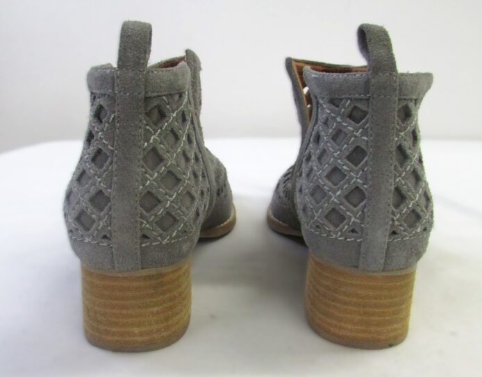 Jeffery Campbell Women's Gray Fashion Cutout Ankle Boots Size 8.5 - Image 6