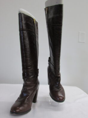 Audrey Brooke Tall Leather Boots Size 7