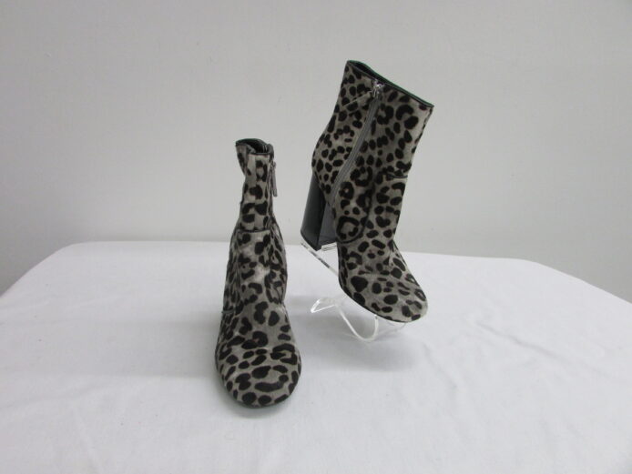 Nine West Animal Print Ankle Boot Size 7.5
