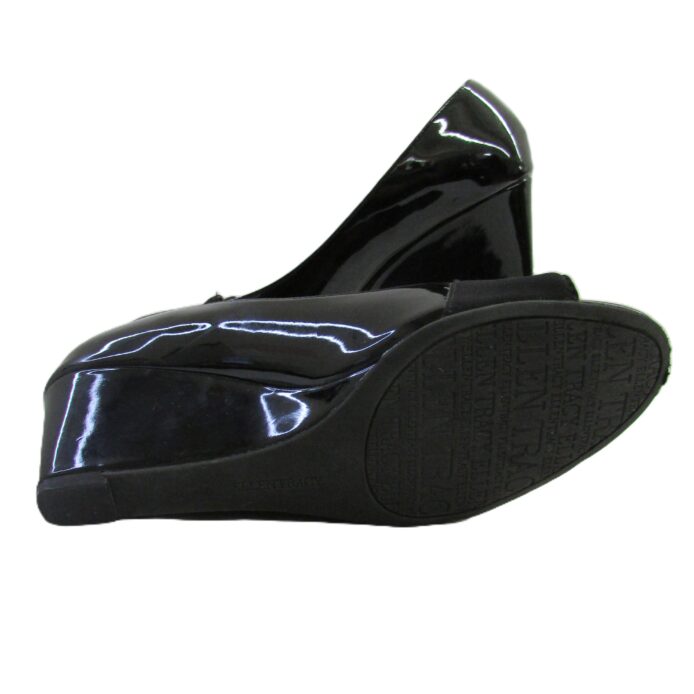 Ellen Tracy Peeptoe Wedge Heel Size 9.5 - Image 5