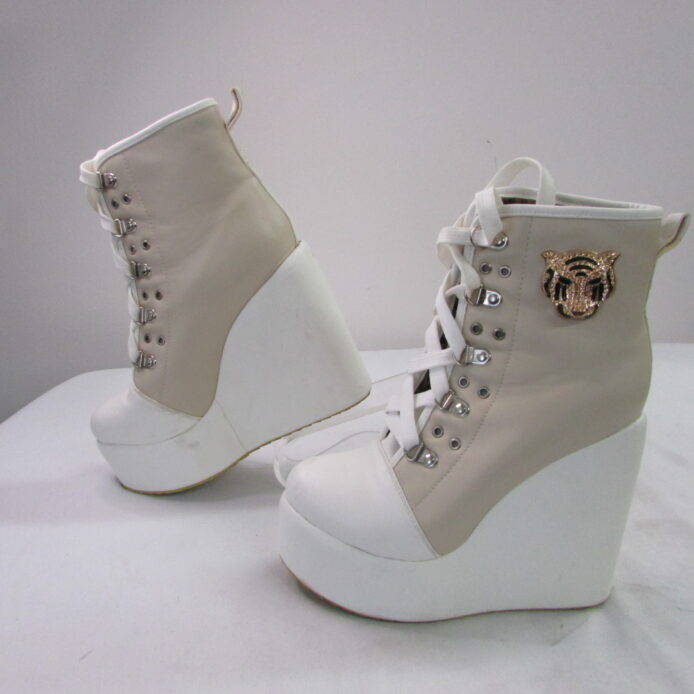 Unbranded Platform Wedge Ankle Boot Size 6.5 - Image 3