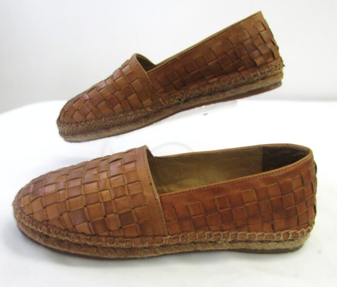 Patricia Nash Women's Padma Woven Camel Flats Size 6.5 - Image 3