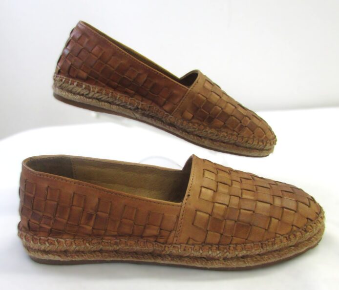 Patricia Nash Women's Padma Woven Camel Flats Size 6.5 - Image 4