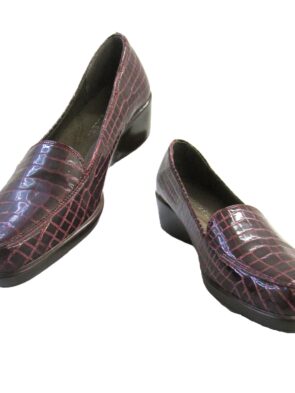 Aerosoles Animal Print Wedge Heels Size 7.5