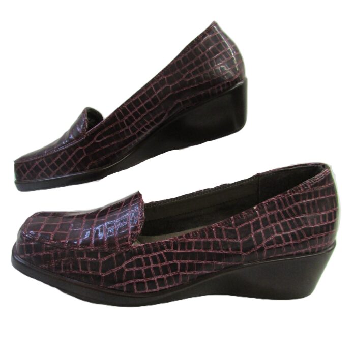 Aerosoles Animal Print Wedge Heels Size 7.5 - Image 3
