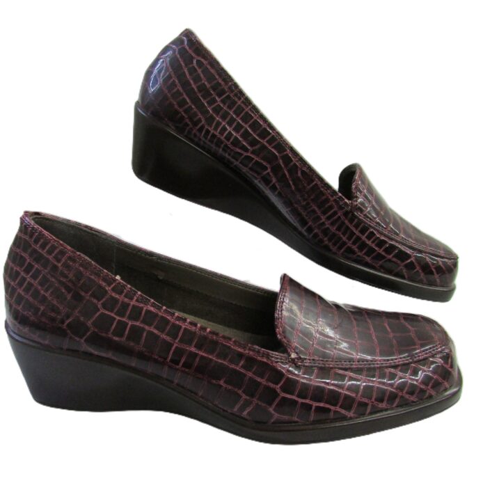 Aerosoles Animal Print Wedge Heels Size 7.5 - Image 4