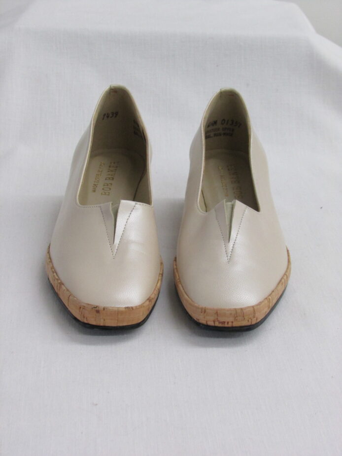 Bob Baker Cork Wedge Heel Size 6.5 - Image 2