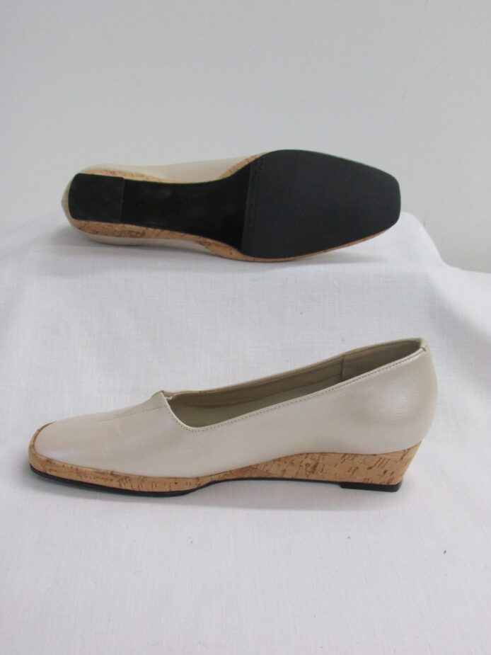 Bob Baker Cork Wedge Heel Size 6.5 - Image 7