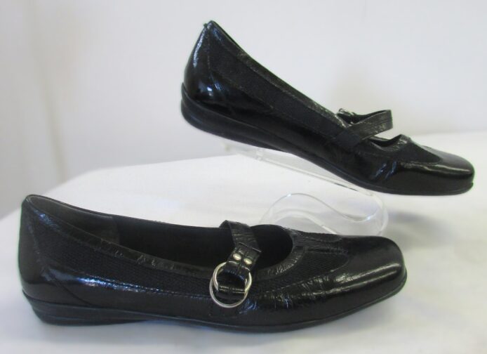 Easy Spirit Women's Black Slip-On Comfort Shoes w Strap Size 9.5 - Image 5