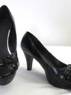 Unbranded Black Patent Leather Pumps Size 10W
