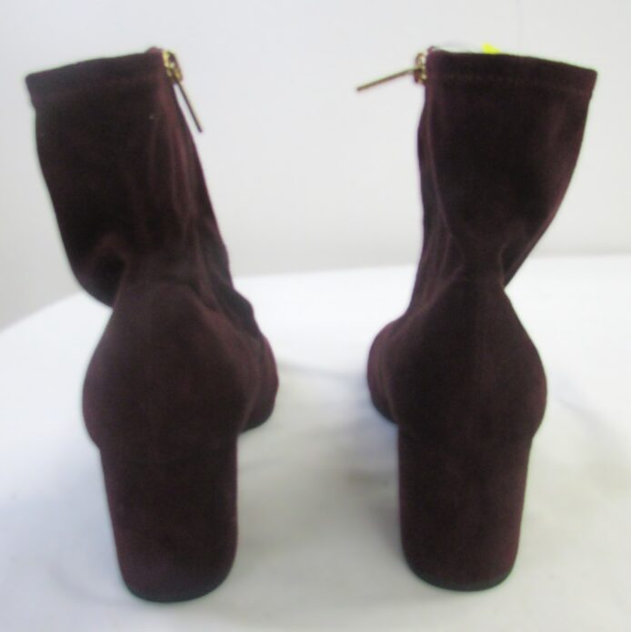 Unisa Women's Burgundy Suede Ankle Boots Size 9 - Image 6