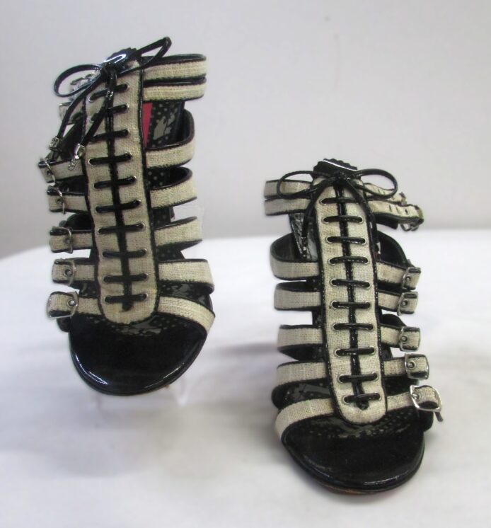 Betsey Johnson Strappy Heels Size 6 - Image 2