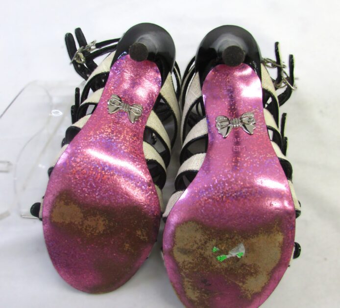 Betsey Johnson Strappy Heels Size 6 - Image 5