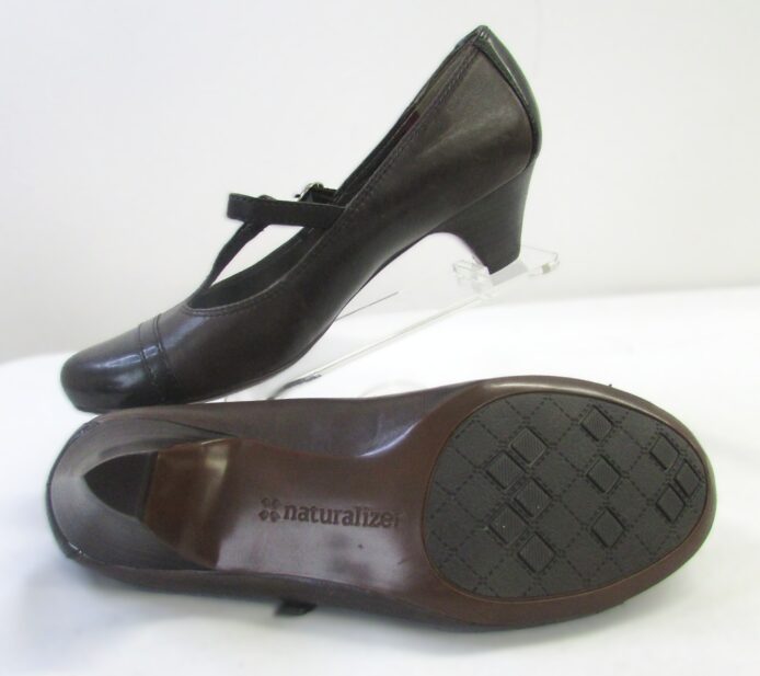 Naturalizer N5 Comfort Women's Pewter Baby Doll Shoes Size 5 - Image 4