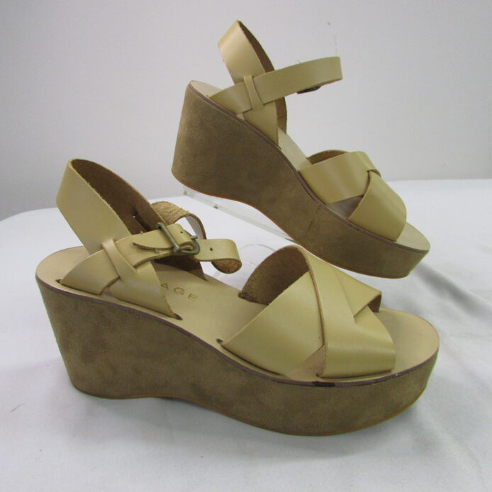 Rampage Strappy Platform Wedge Size 9 - Image 3