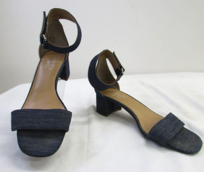 Franco Sarto Denim Sandal Size 9