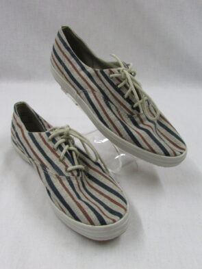 Keds Striped Canvas Shoe Size 7.5