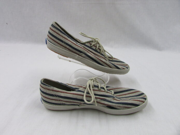 Keds Striped Canvas Shoe Size 7.5 - Image 3
