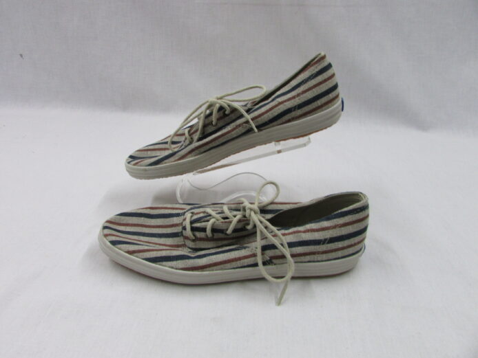 Keds Striped Canvas Shoe Size 7.5 - Image 4