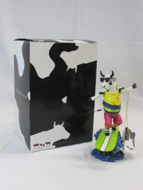 COW PARADE by WESTLAND "Cowbunga" #7253 WITH BOX
